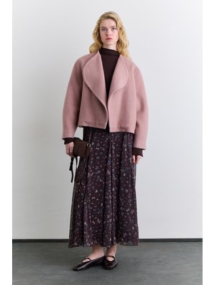 Manuka Geniş Parçalı Desenli Etek Dıtsy