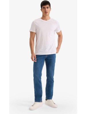 DeFacto Sergio Regular Fit Normal Bel Boru Paça Jean Pantolon A6948AX26SP