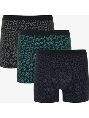 Penti Details Çok Renkli 3'lü Boxer