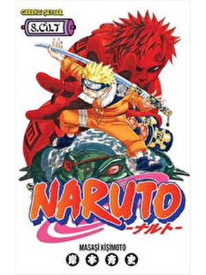 Gerekli Şeyler Yayıncılık Naruto 8. Cilt - Canı Pahasına Savaşmak!! Masaşi Kişimoto