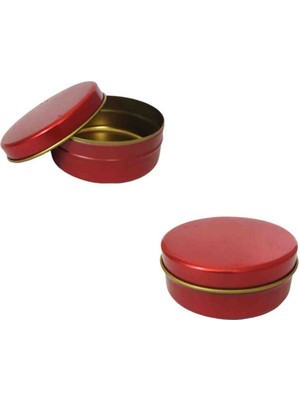 Cam Sepeti Metal Teneke Dekoratif Mum Sabun Takı Aksesuar Hediyelik Saklama Kutusu ( 7 Adet)