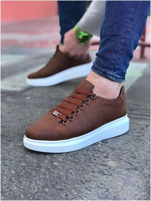 K&A Taba Düz Erkek Casual Ayakkabı