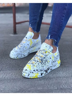 K&A Sarı Renkli Erkek Casual Ayakkabı