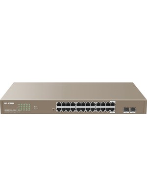 Binbir Göz Bilgisayar Ip-Com IP-G3326P-24-410W 24 Port 10/100/1000 24 Port Poe 2 x Sfp 370W Cloud Yönetilebilir Rack Mount Swıtch