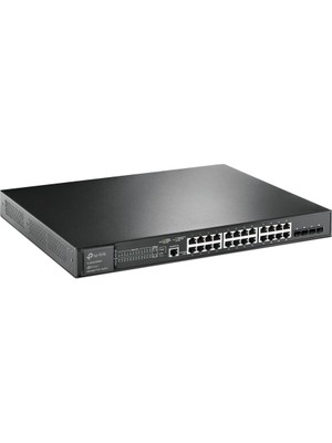 Binbir Göz Bilgisayar Tp-Lınk Omada TL-SG3428XMP 24 Port 10/100/1000 24 Port Poe+ 4 x Sfp Yonetılebılır Rack Mount Swıtch