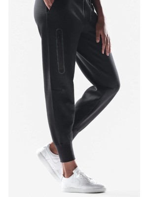 Nike Sportswear Tech Fleece Trousers Kadın Siyah Eşofman Altı