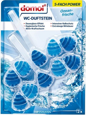 Domol Wc Kokusu Klozet Blok Okyanus Ferahlığı 110 gr