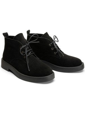 Emienza Nox Süet Bağcıklı Bayan Bot