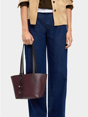 Parfois Içi Çıkarılabilir Çift Taraflı Shopper Çanta