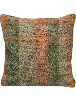 Kilim Antik El Dokuma Dekoratif Kilim Kırlent Yastık Kılıfı 1184 - Yeni - Çok Renkli