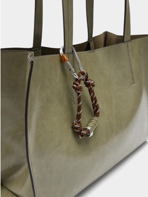 Parfois Charm'lı Shopper Çanta