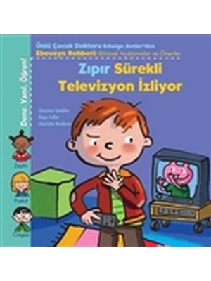Binbir Göz Kitap Zıpır Sürekli Televizyon Izliyor