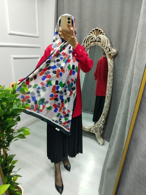 Ciçek Desenli Şal