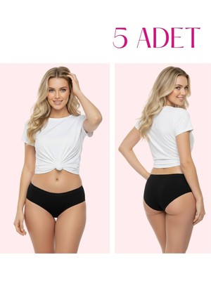 New Lilla 1006 Kadın Mix 5'lı Günlük Bato Külot