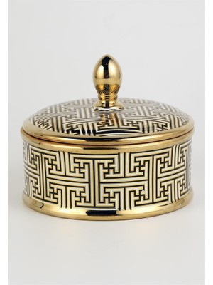 Vitale Seramik Modern Şekerlik 15*15*12 cm AK.KD0071