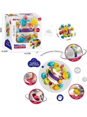 BIB6034-SINERJIM 6 In 1 Diş Kaşıyıcılı Bebek Topu