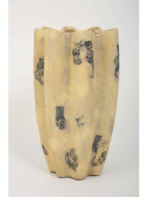 Vitale Seramik Eskitme Vazo 18*18*33 cm AK.KD0059