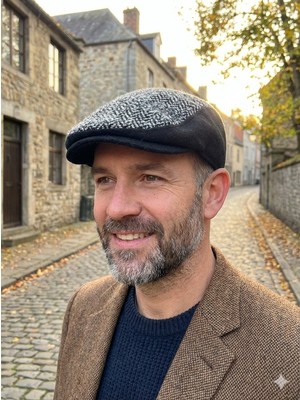 Şapkacımadam Mamasorbatti Yün Ördek Kasket