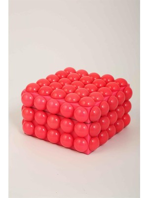 Vitale Joy Boncuk Pembe Kutu 16*16*8 cm AK.KV0100