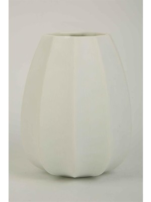 Vitale Wind Beyaz Vazo 20*20*14 cm AK.KV0039