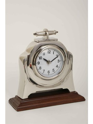 Vitale Fly Silver Çan Saat 8*22*24 cm AK.KV0306