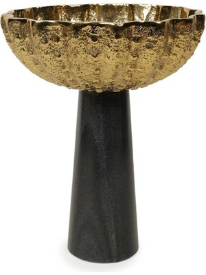 Vitale Granit Metal Boncuklu Kase 20*25 cm AK.JA0214