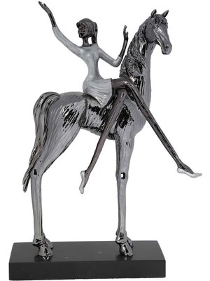 Vitale Night Silver Atlı Kız 23*8*31 cm AK.KU0053