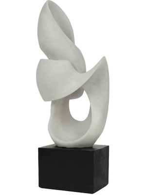 Vitale Siyah Taban Soyut Dekor 19*12 cm AK.ID0161