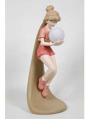 Vitale Rapunzel Gece Lambası Pembe 34X80 cm AK.KZ0065