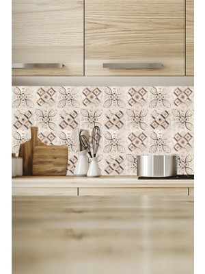 Rabadon 60X100CM Mutfak Tezgah Arası Kaplama Folyo Dolap Masa Kaplaması Kendinden Yapışkanlı Desenli