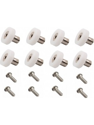 Sayra Bella Pleksi Duşakabın  Tekeri Takımı 8'li