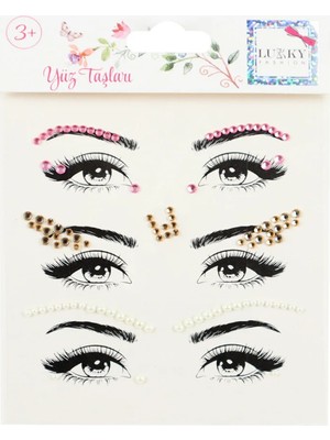 Sinerjim Lukky Phononix Göz ve Kaş Yüz Taşı