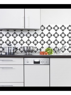 Rabadon 60X100CM Mutfak Tezgah Arası Kaplama Folyo Dolap Masa Kaplaması Kendinden Yapışkanlı Desenli