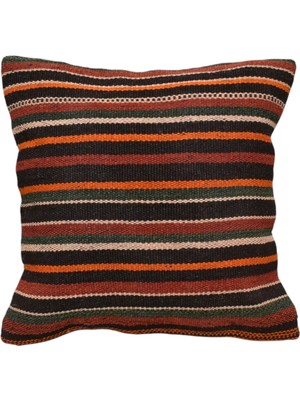 Kilim Antik El Dokuma Dekoratif Kilim Kırlent Yastık Kılıfı 1190 - Yeni - Çok Renkli