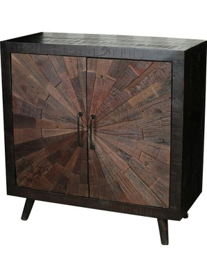 Vitale Otantik Kare Konsol 89*89*41 cm MS.JG0024