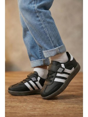 Oksit Samm Rahat Taban Cırtlı Bağcıklı Erkek Kız Çocuk Spor Ayakkabı