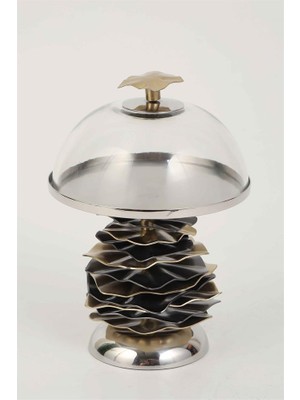 Vitale Yaprak Orta Kek Standı 13*13*17 cm MTFK.0207