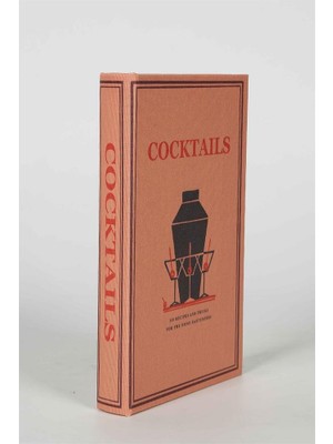 Vitale Cocktails Kitap Kutu 21*13*3 cm AK.JI0086