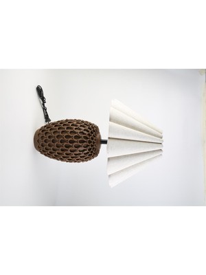 Vitale Light Seramik Abajur 25*25*37 cm AK.LA0003