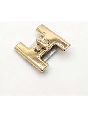 Yumakça Çanta Kiliti '' H '' Model Altın Rengi