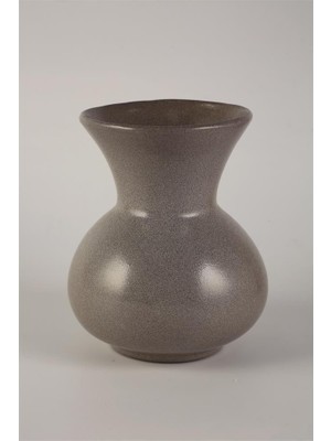 Vitale Seramik Gri Vazo 22 cm AK.NRH0162