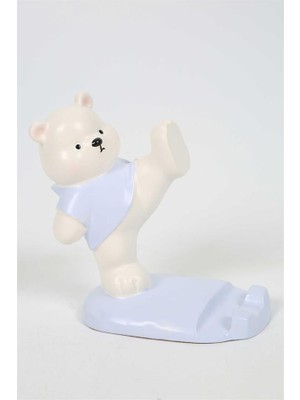 Vitale Polyester Ayı Telefon Tutucu 12X9 cm AK.KZ0016