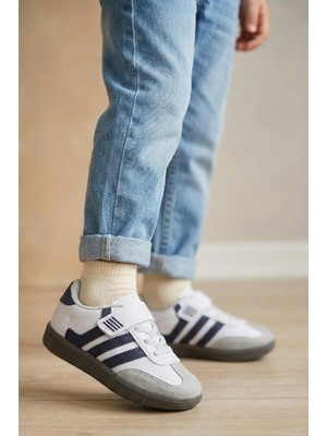 Oksit Samm Rahat Taban Cırtlı Bağcıklı Erkek Kız Çocuk Spor Ayakkabı