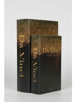 Vitale Da Vinci Kitap Kutu 27*18*7 cm AK.JI0068