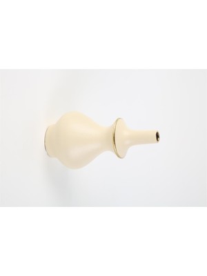 Vitale Krem Seramik Tombul Vazo 11*11*22 cm AK.LA0070