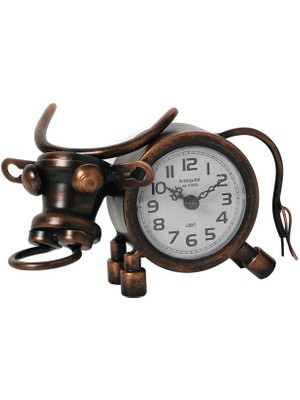 Vitale Yuvarlak Bizon Masa Saati 20*10.5*12 cm AK.KN0019