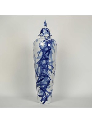 Vitale Porselen Olive Bahar Dalı Ince Vazo 26*87 cm AK.JY0017