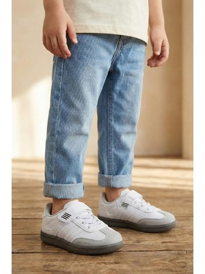 Oksit Samm Rahat Taban Cırtlı Bağcıklı Erkek Kız Çocuk Spor Ayakkabı