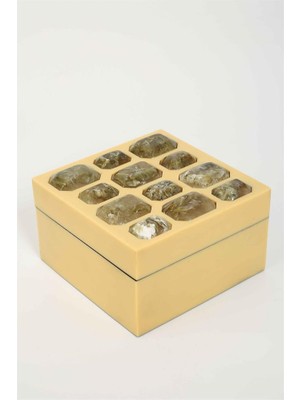 Vitale Joy Taşlı Kutu 13*13*8 cm AK.KV0129
