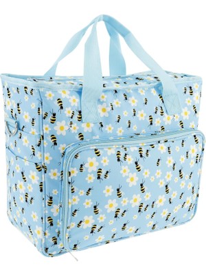 Yumakça Örgü Çantası, Çok Amaçlı El Çantası, Organizer Çanta LE93 Mavi